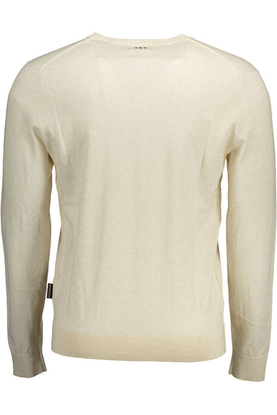 "NAPAPIJRI MAGLIA UOMO BEIGE"