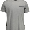 "NAPAPIJRI T-SHIRT MANICHE CORTE UOMO GRIGIO"