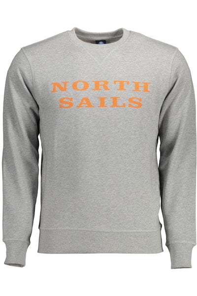 "NORTH SAILS FELPA SENZA ZIP UOMO GRIGIO"