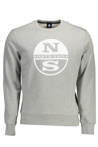 "NORTH SAILS FELPA SENZA ZIP UOMO GRIGIO"