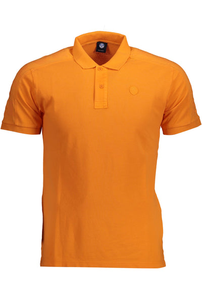 "NORTH SAILS POLO MANICHE CORTE UOMO ARANCIO"