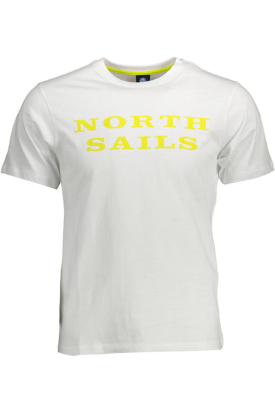 "NORTH SAILS T-SHIRT MANICHE CORTE UOMO BIANCO"