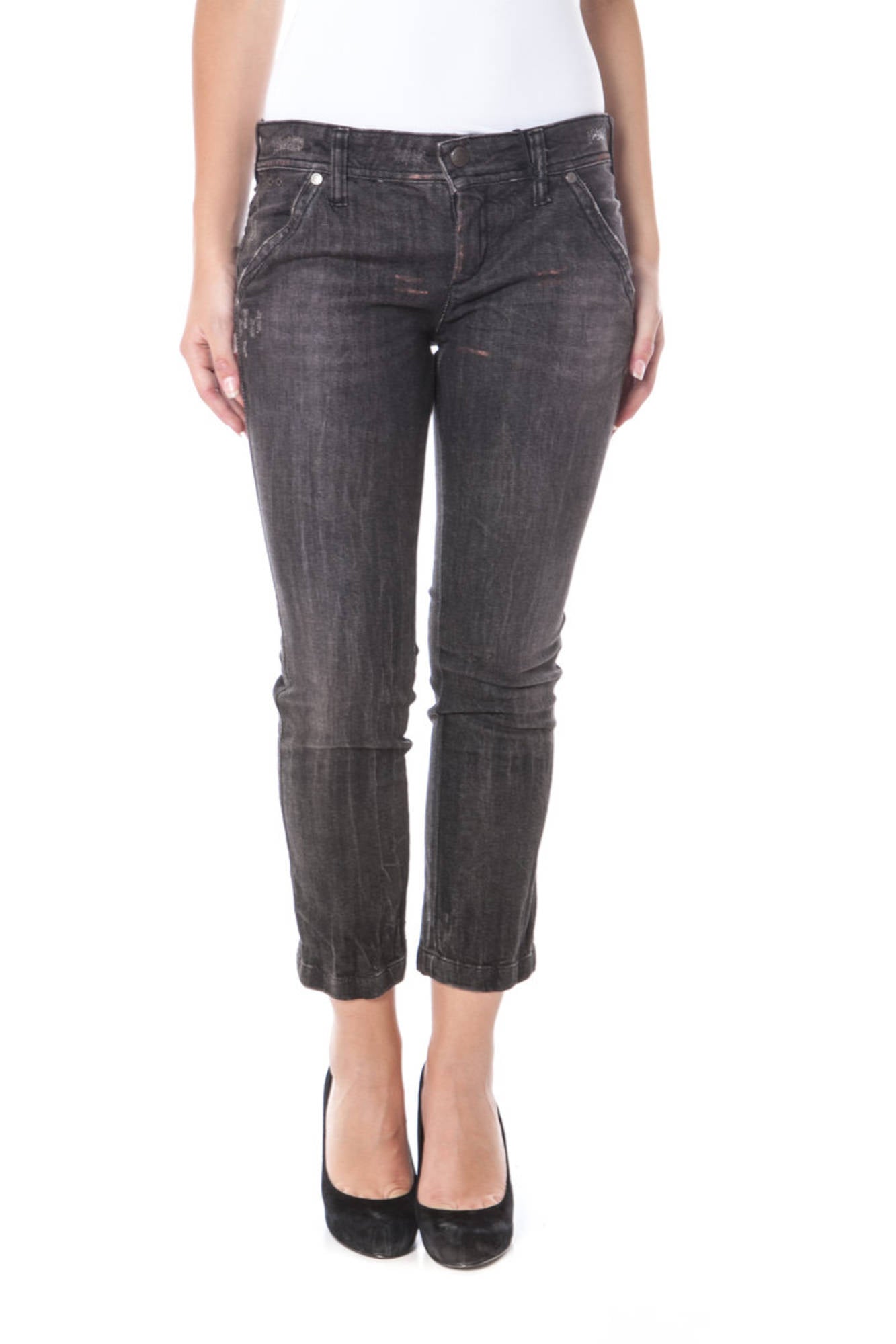 "PARASUCO JEANS PINOCCHIETTO DONNA NERO"