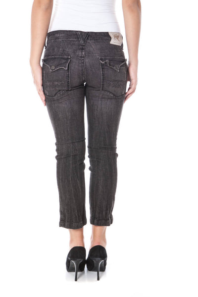 "PARASUCO JEANS PINOCCHIETTO DONNA NERO"