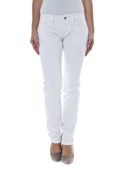 "PHARD PANTALONE DONNA BIANCO"