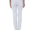 "PHARD PANTALONE DONNA BIANCO"