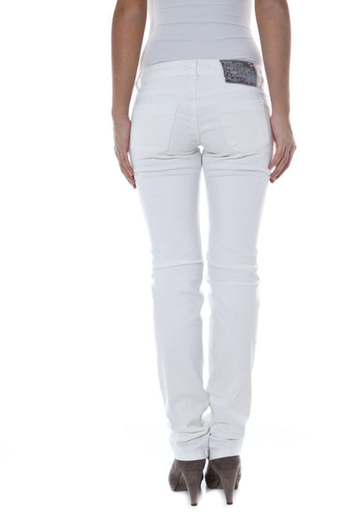 "PHARD PANTALONE DONNA BIANCO"
