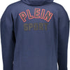 "PLEIN SPORT FELPA CON ZIP UOMO BLU"