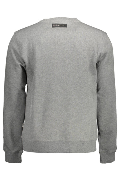 "PLEIN SPORT FELPA SENZA ZIP UOMO GRIGIO"