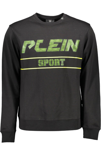 "PLEIN SPORT FELPA SENZA ZIP UOMO NERO"