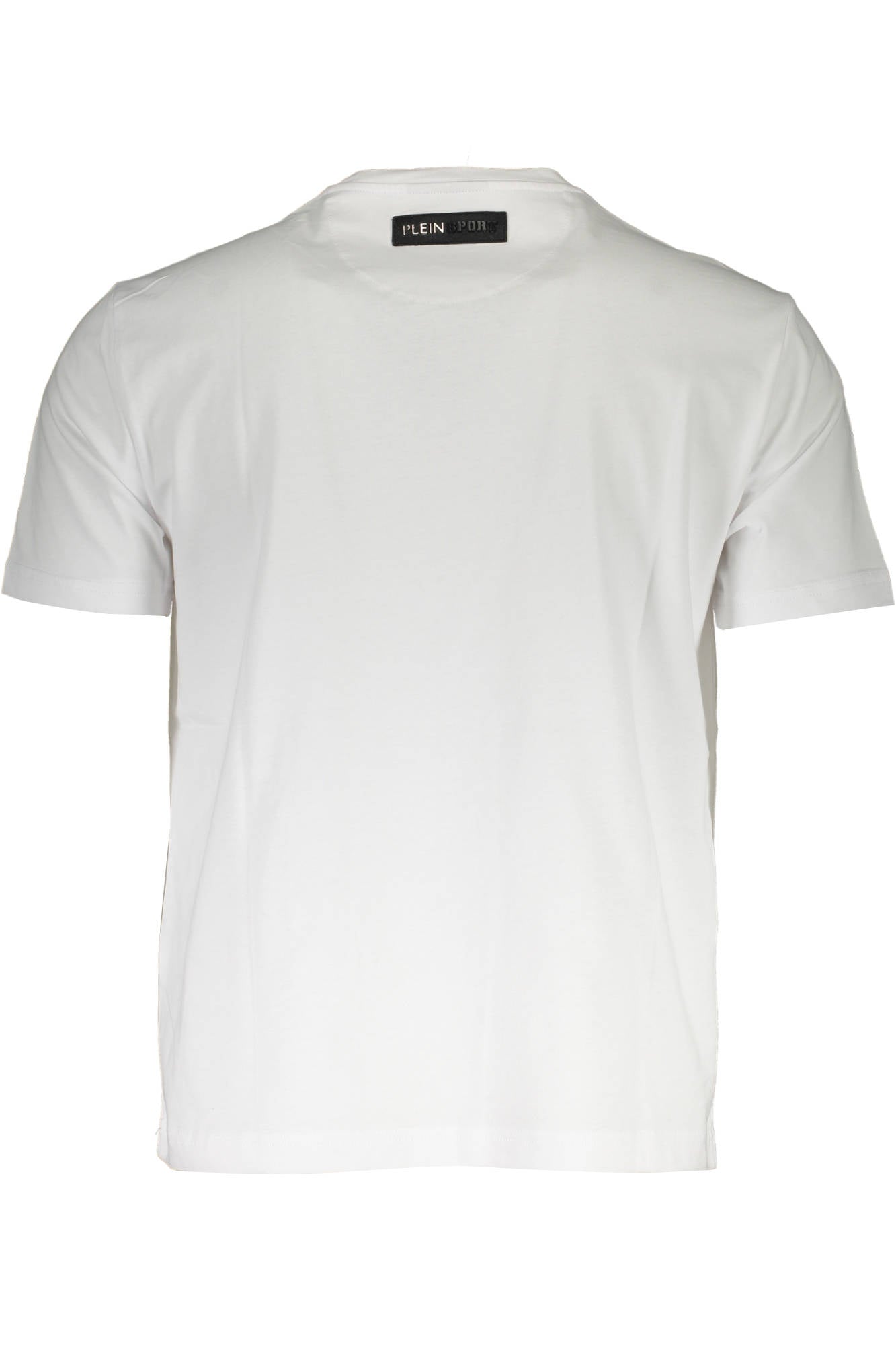 "PLEIN SPORT T-SHIRT MANICHE CORTE UOMO BIANCO"