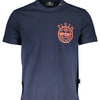 "PLEIN SPORT T-SHIRT MANICHE CORTE UOMO BLU"