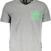 "PLEIN SPORT T-SHIRT MANICHE CORTE UOMO GRIGIO"