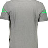 "PLEIN SPORT T-SHIRT MANICHE CORTE UOMO GRIGIO"