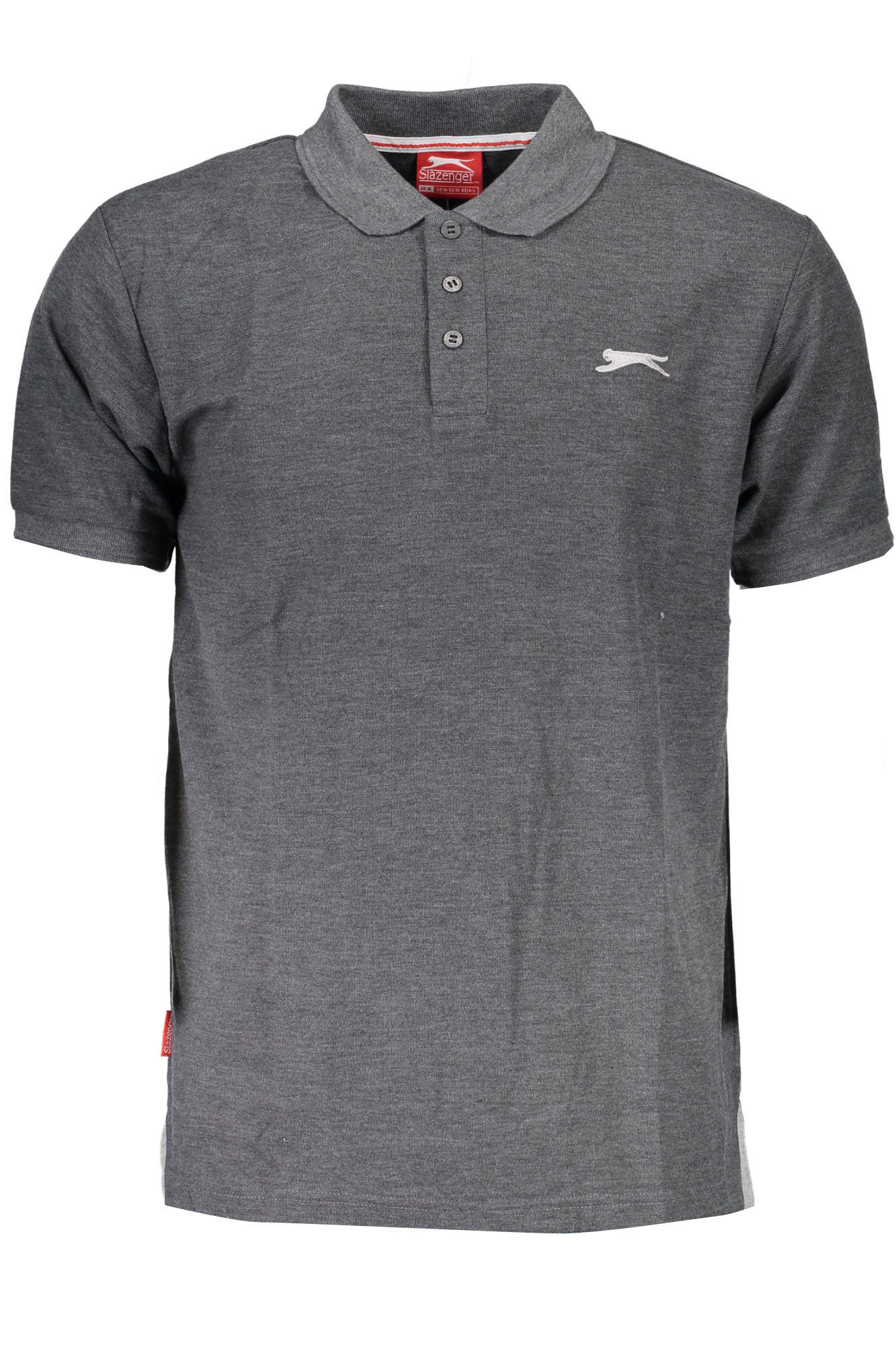 "SLAZENGER POLO MANICHE CORTE UOMO GRIGIO"
