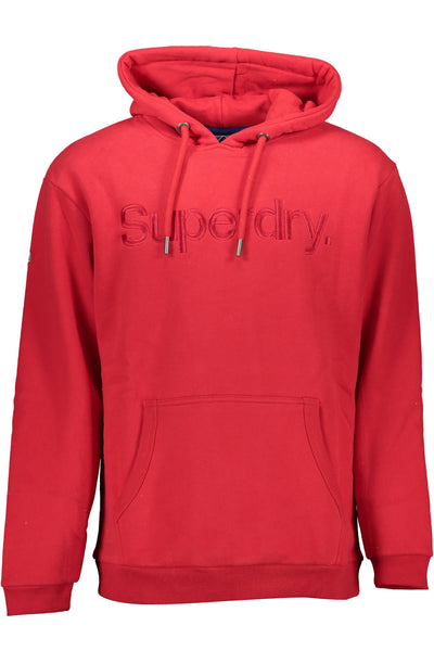 "SUPERDRY FELPA SENZA ZIP UOMO ROSSO"