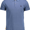 "TIMBERLAND POLO MANICHE CORTE UOMO BLU"