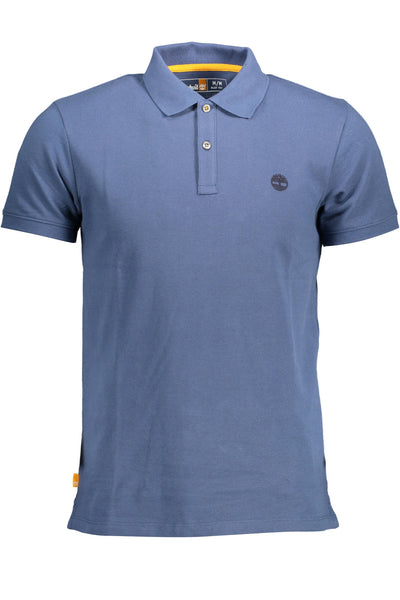 "TIMBERLAND POLO MANICHE CORTE UOMO BLU"
