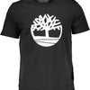 "TIMBERLAND T-SHIRT MANICHE CORTE UOMO NERO"