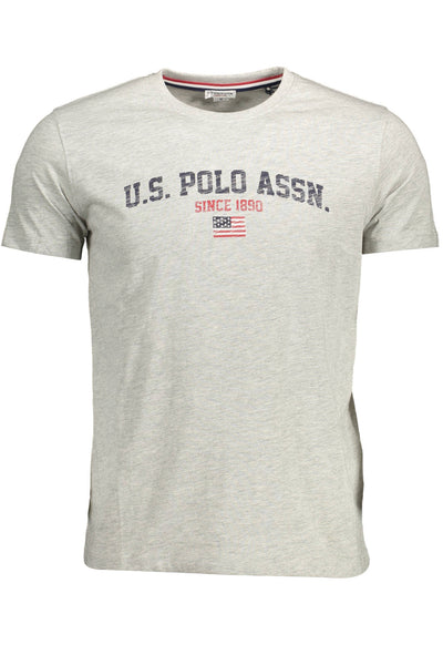 "U.S. POLO T-SHIRT MANICHE CORTE UOMO GRIGIO"