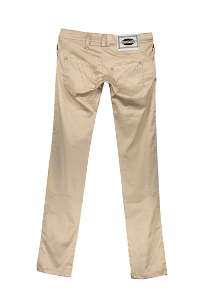 "YES ZEE PANTALONE DONNA BEIGE"