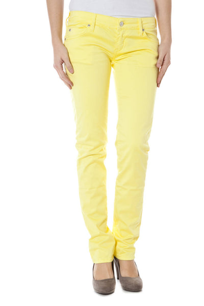"ZUELEMENTS PANTALONE DONNA GIALLO"