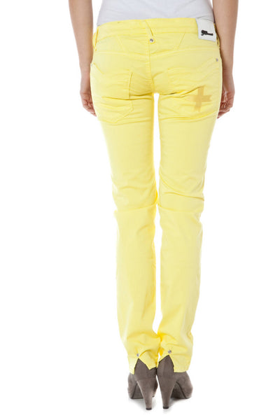 "ZUELEMENTS PANTALONE DONNA GIALLO"